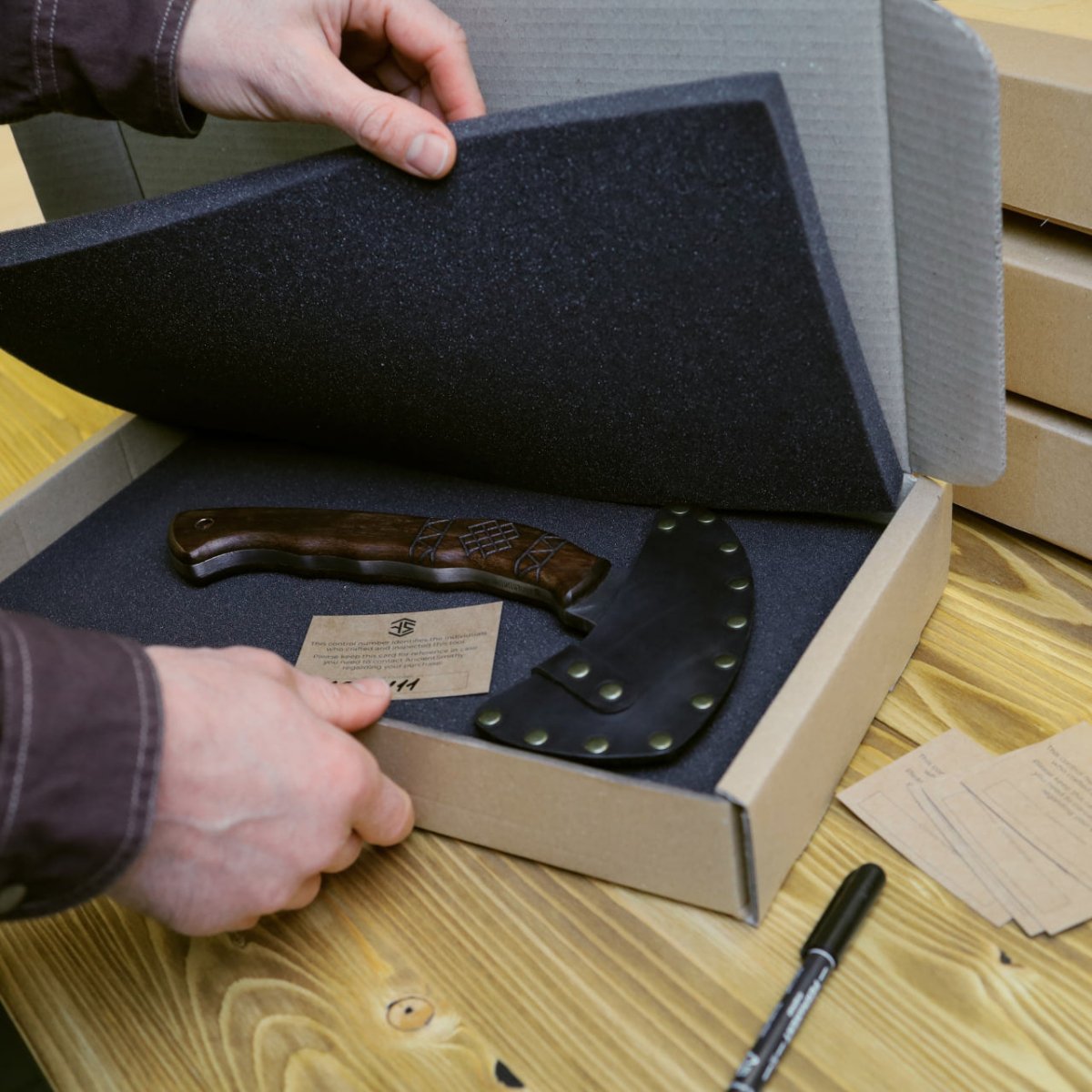 Behind the Forge: How We Prepare Wholesale Orders for Our Partners - AncientSmithy