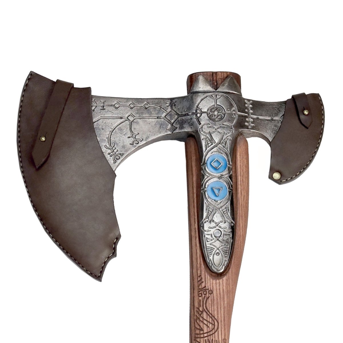 2 - Piece Premium Leather Sheath from AncientSmithy