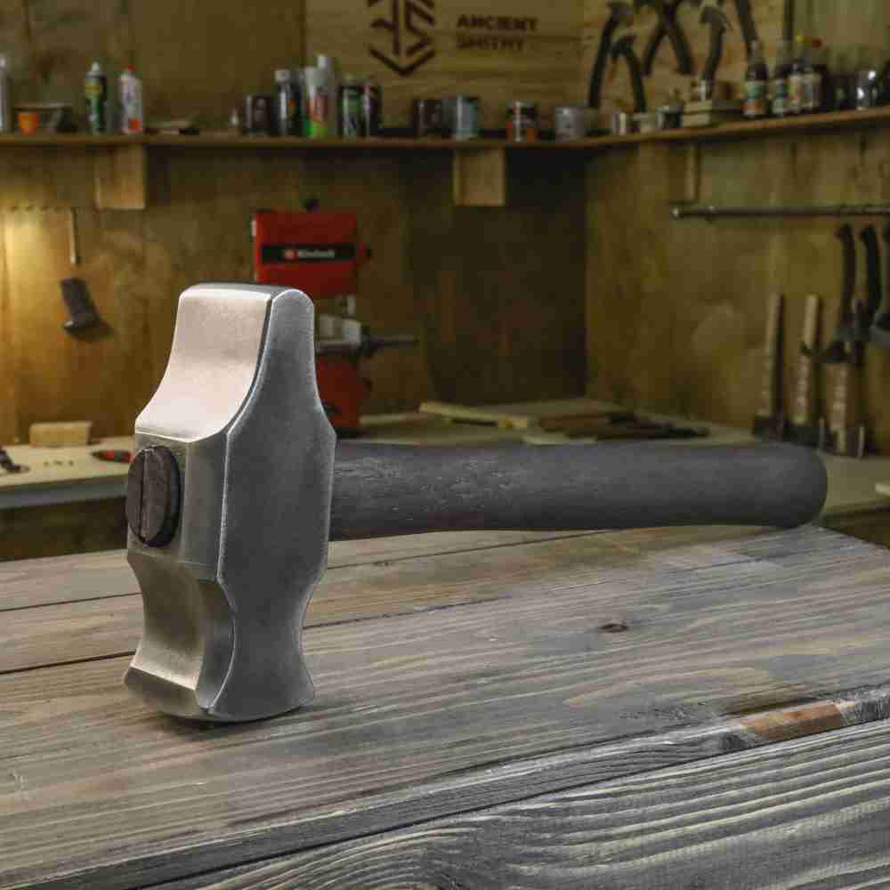 Blacksmith Cross Peen Hammer 3.3lbs from AncientSmithy