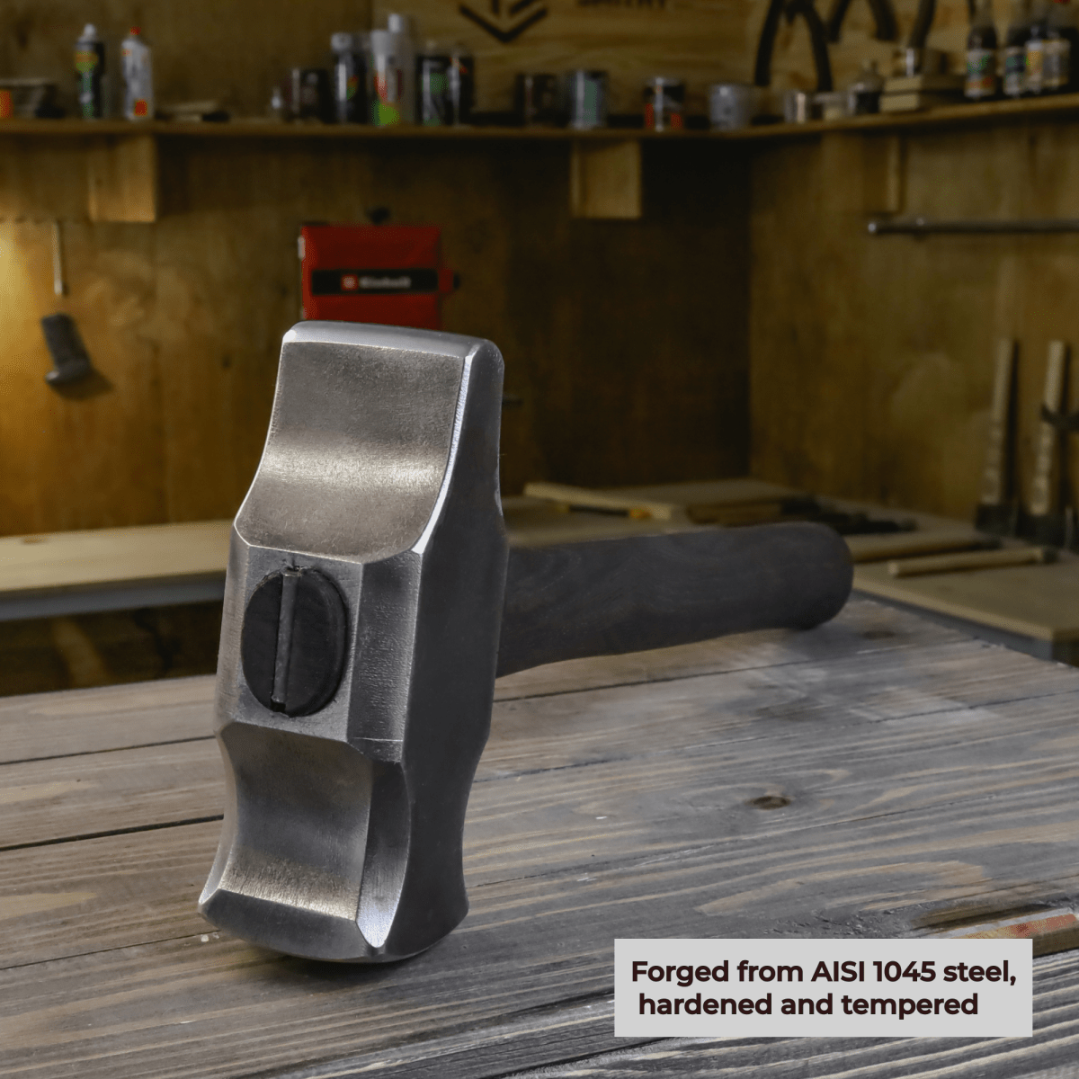 Blacksmith Cross Peen Hammer 3.3lbs from AncientSmithy