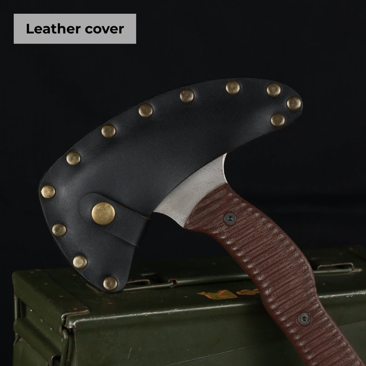 Combat three spikes tomahawk with polymer composite handle 13.77" from AncientSmithy
