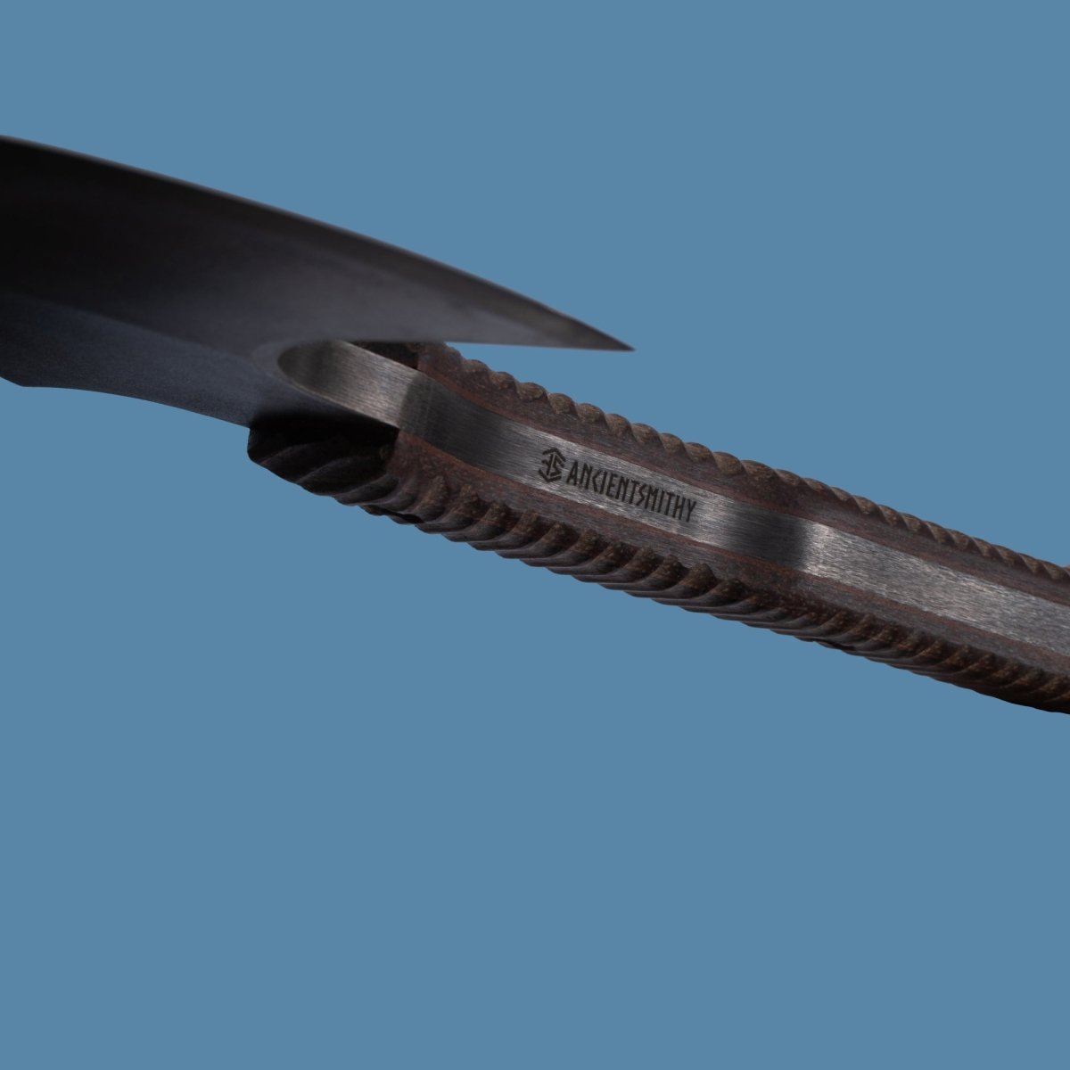 Combat tomahawk "Barong" with polymer composite handle from AncientSmithy