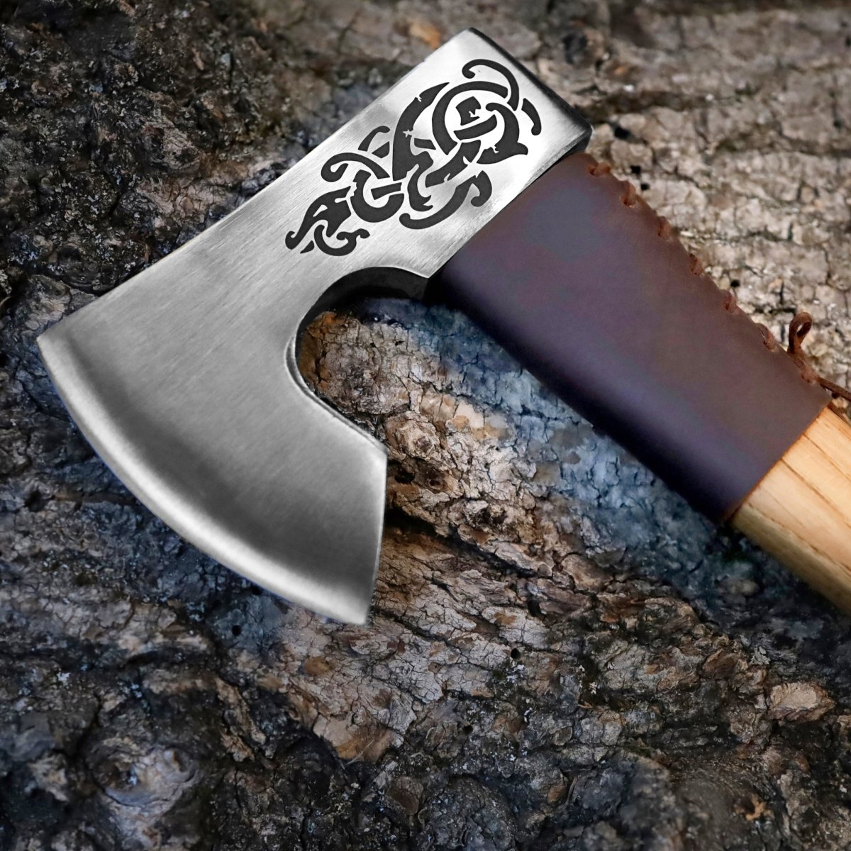 Compact Camping Axe "Skarnulf" from AncientSmithy