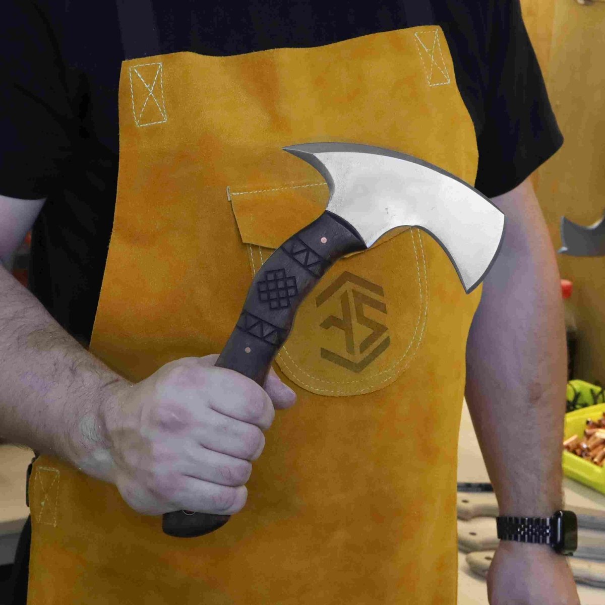 Compact tactical tomahawk "Waya" from AncientSmithy