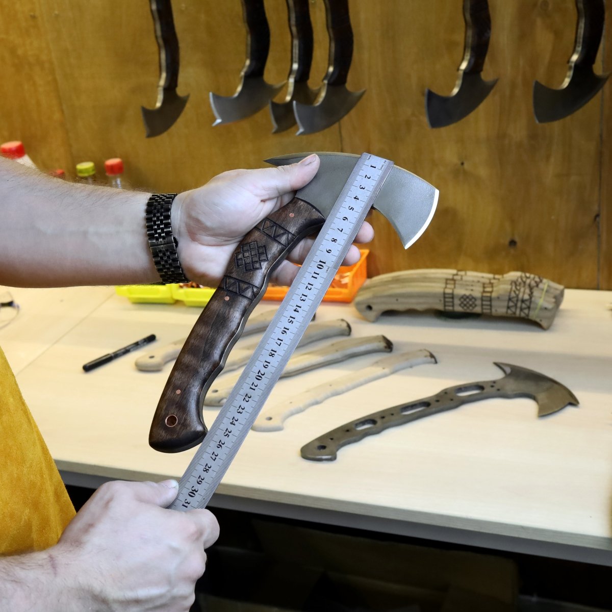 Compact tactical tomahawk "Waya" from AncientSmithy