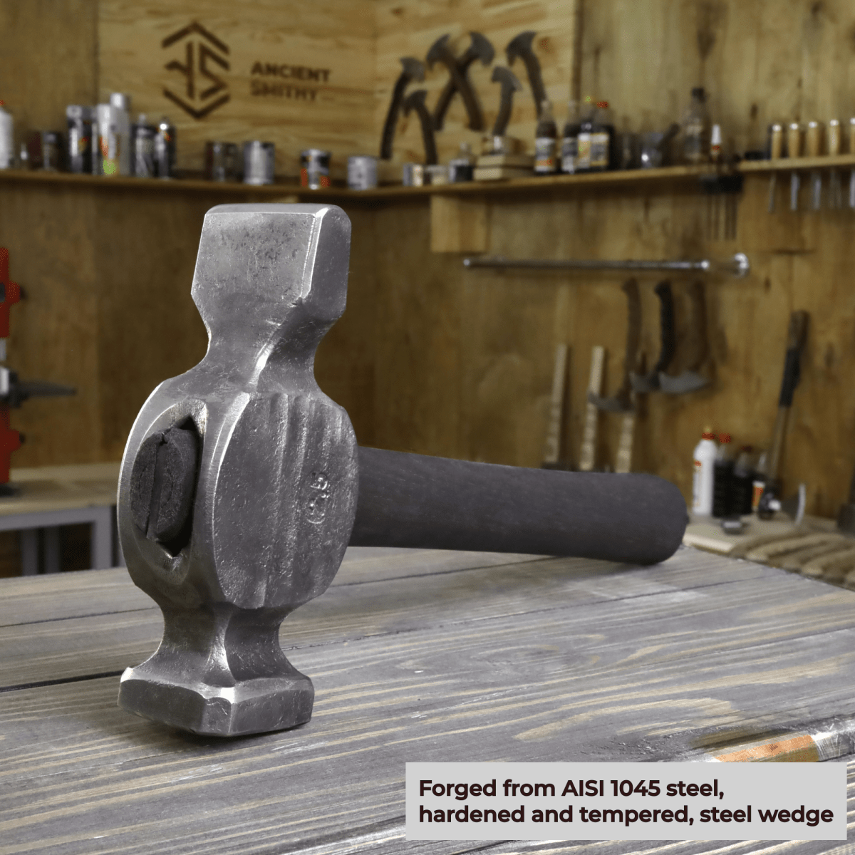 Cross Peen Hammer for blacksmithing from AncientSmithy