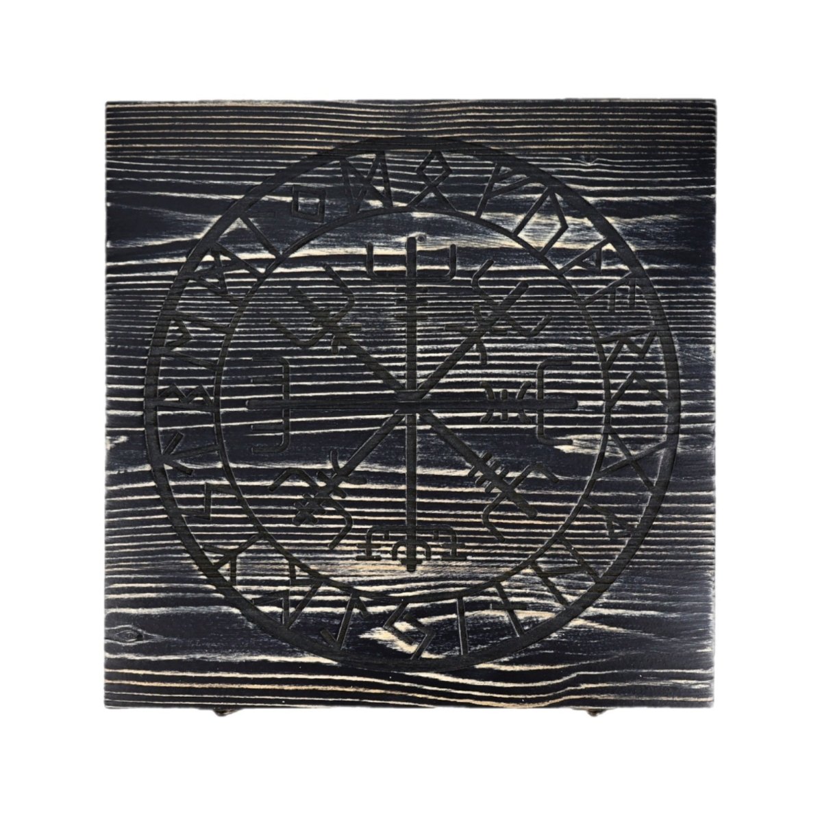 Elevate Your Gift – Wooden Presentation Mjolnir Box from AncientSmithy