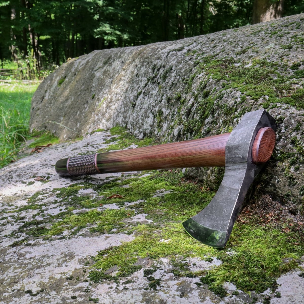Forged Tomahawk "Blood Leaf" from AncientSmithy