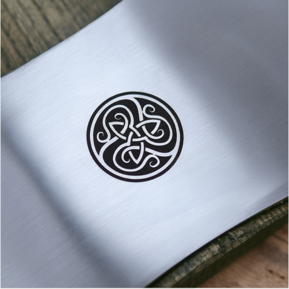 Functional double bit axe "Vargstal" from AncientSmithy