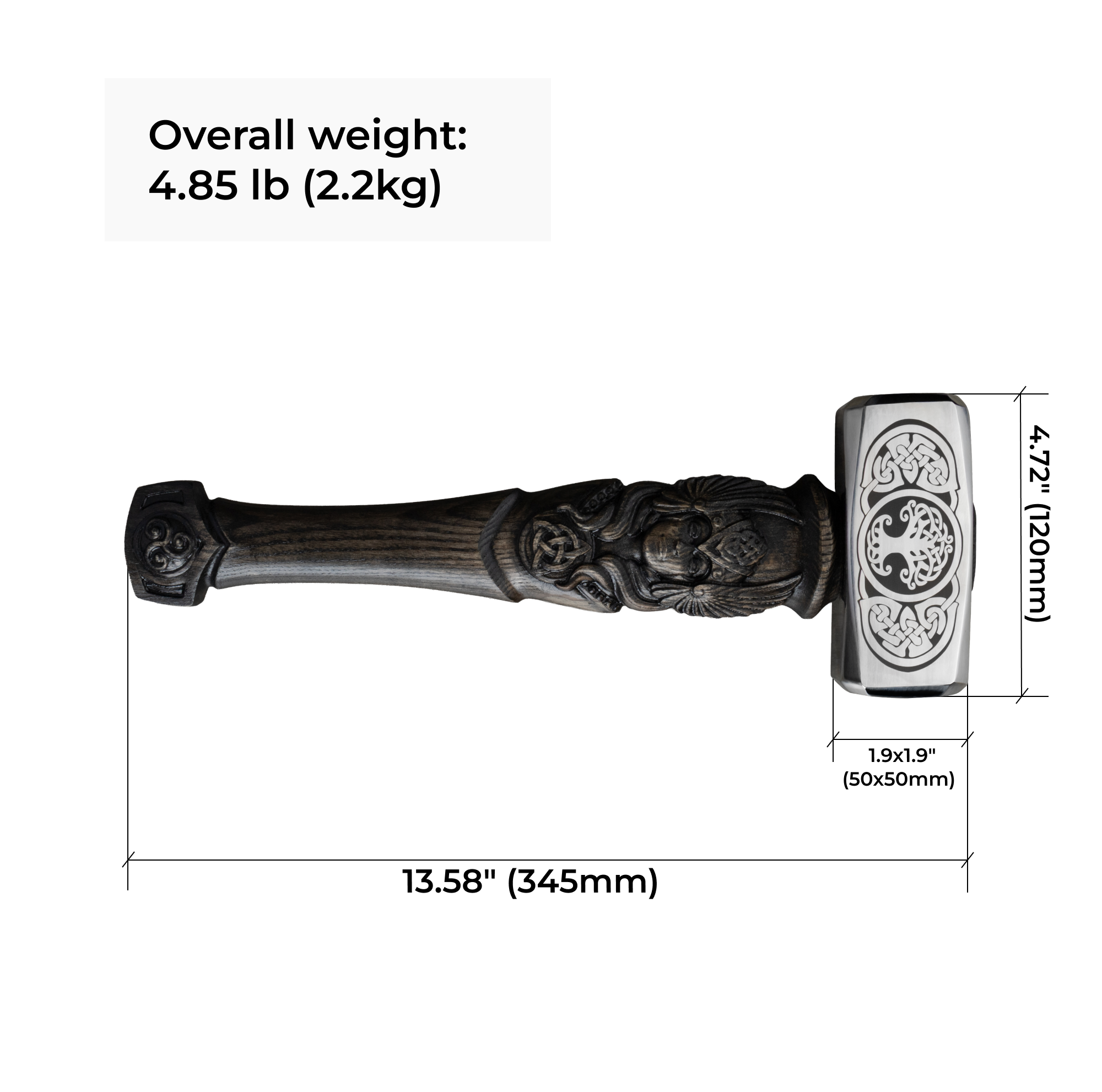 Martillo vikingo "Brynhildr"