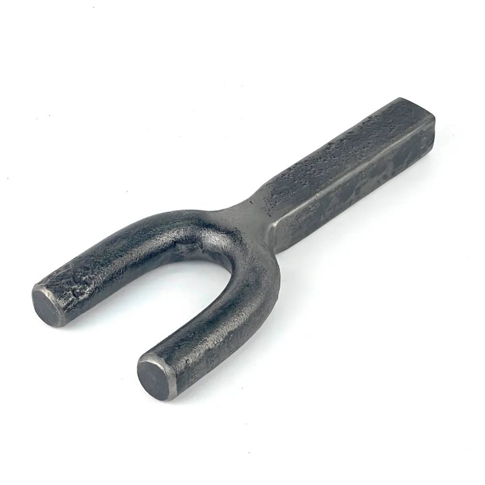Hand forged blacksmith bending fork premium anvil tool from AncientSmithy