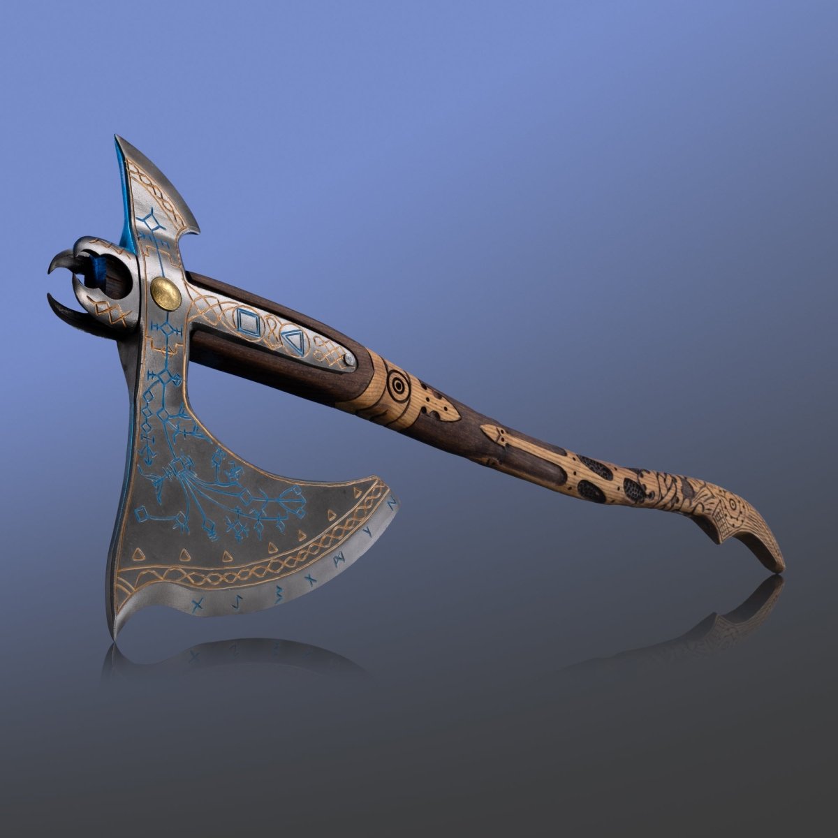 Hand - forged Real Leviathan axe Hardened (FINAL SALE) from AncientSmithy