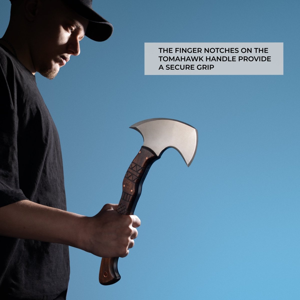 Hand forged tomahawk "Nanook" from AncientSmithy