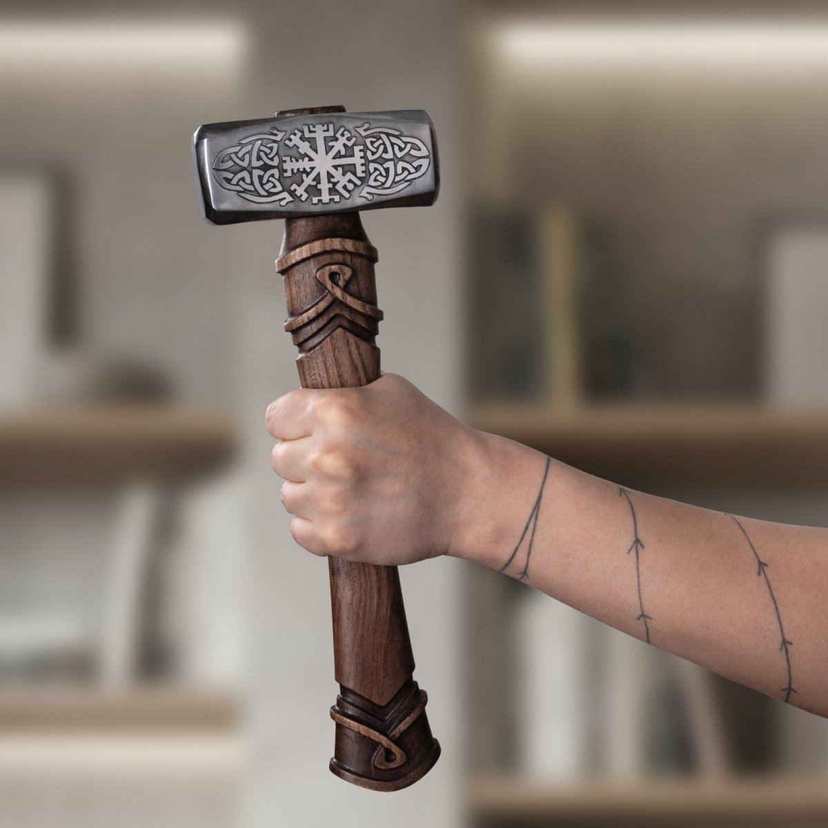 Handcrafted "Wayfinder" Hammer from AncientSmithy