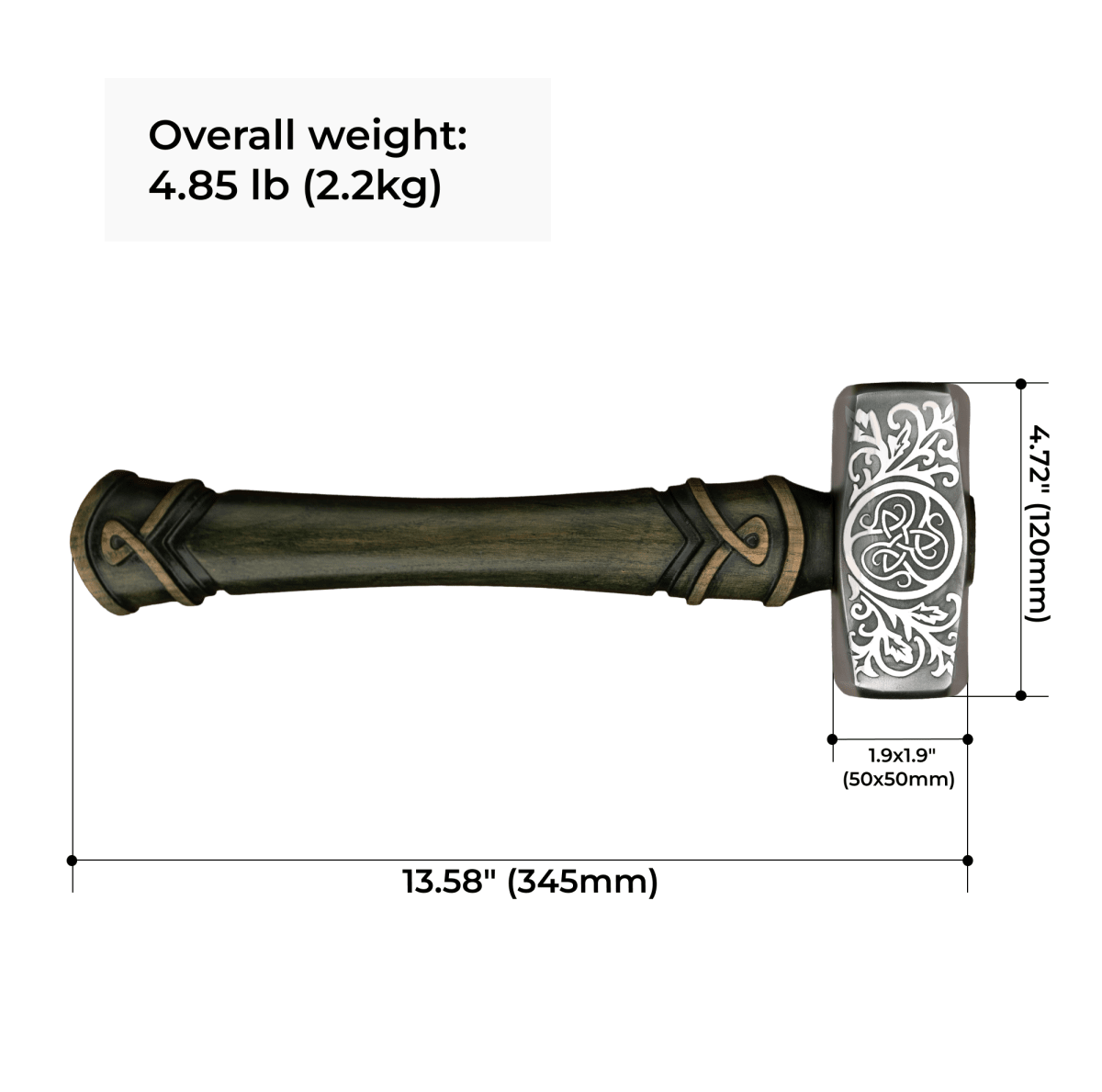 Handmade “Triskar” Premium Hammer from AncientSmithy