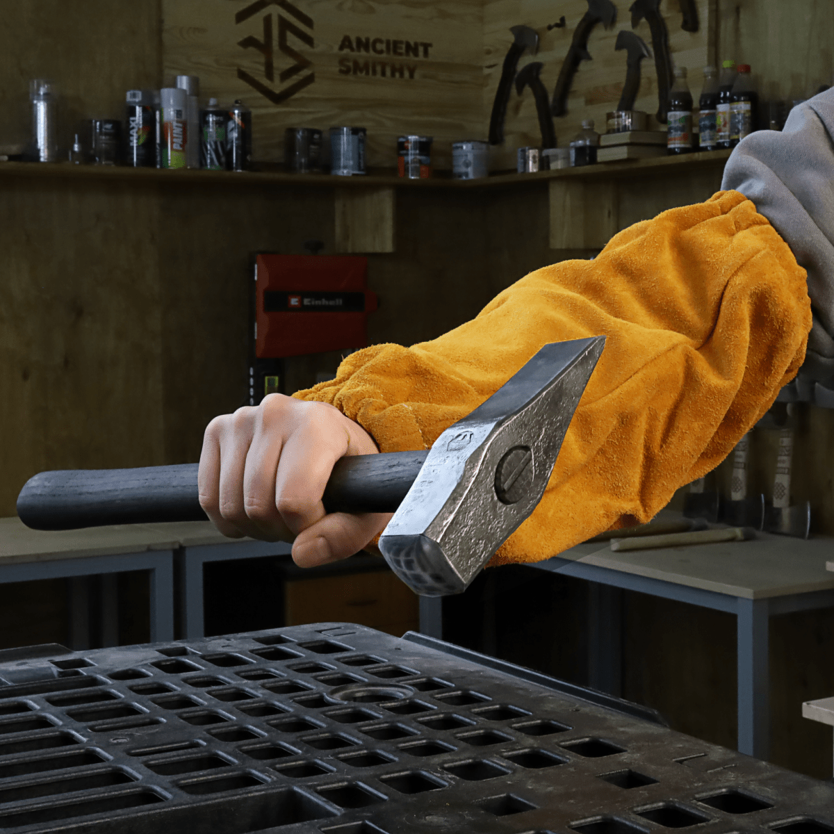 Hot Cut Hammer for blacksmithing from AncientSmithy