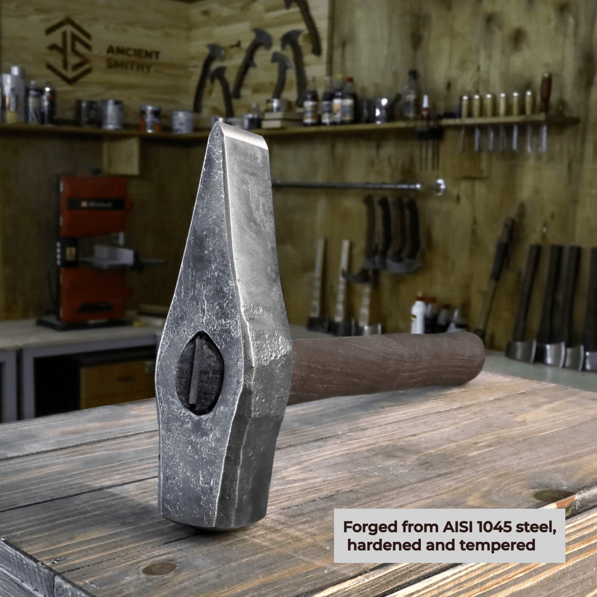 Hot Cut Hammer for blacksmithing from AncientSmithy