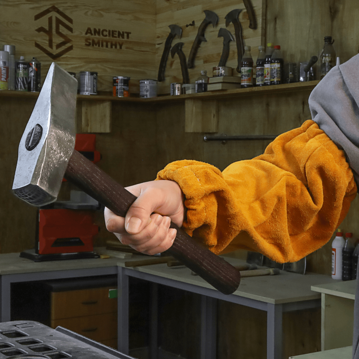 Hot Cut Hammer for blacksmithing from AncientSmithy