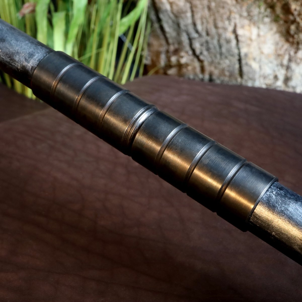 Kratos Draupnir Spear with steel handle Ragnarok version from AncientSmithy