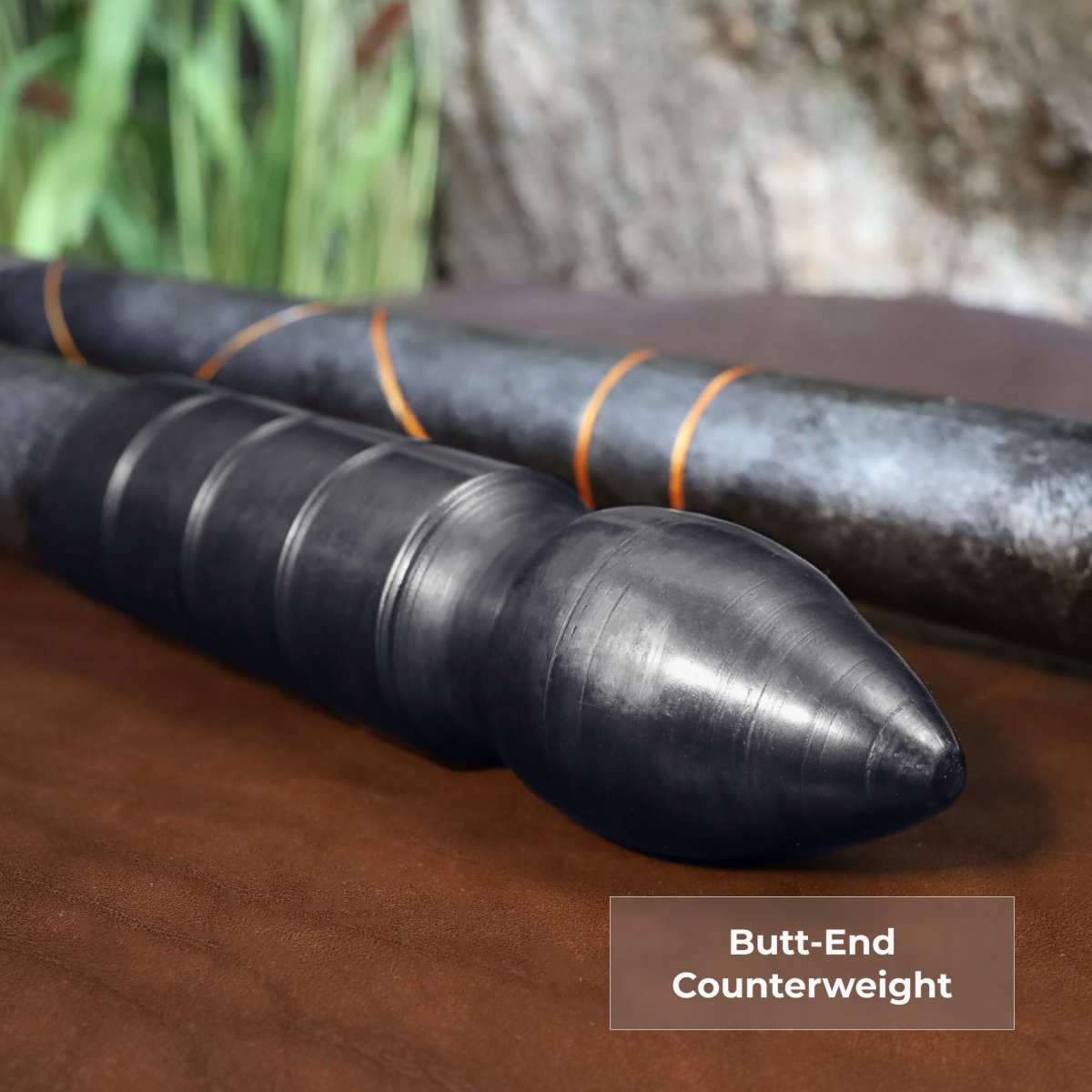 Kratos Draupnir Spear with steel handle Ragnarok version from AncientSmithy