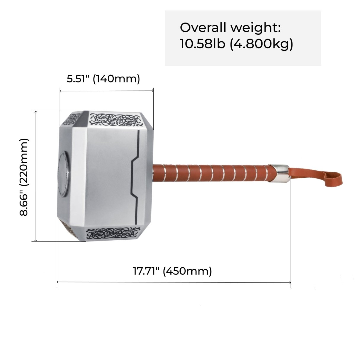 Mjolnir Hammer - Thor's Power in Hand from AncientSmithy