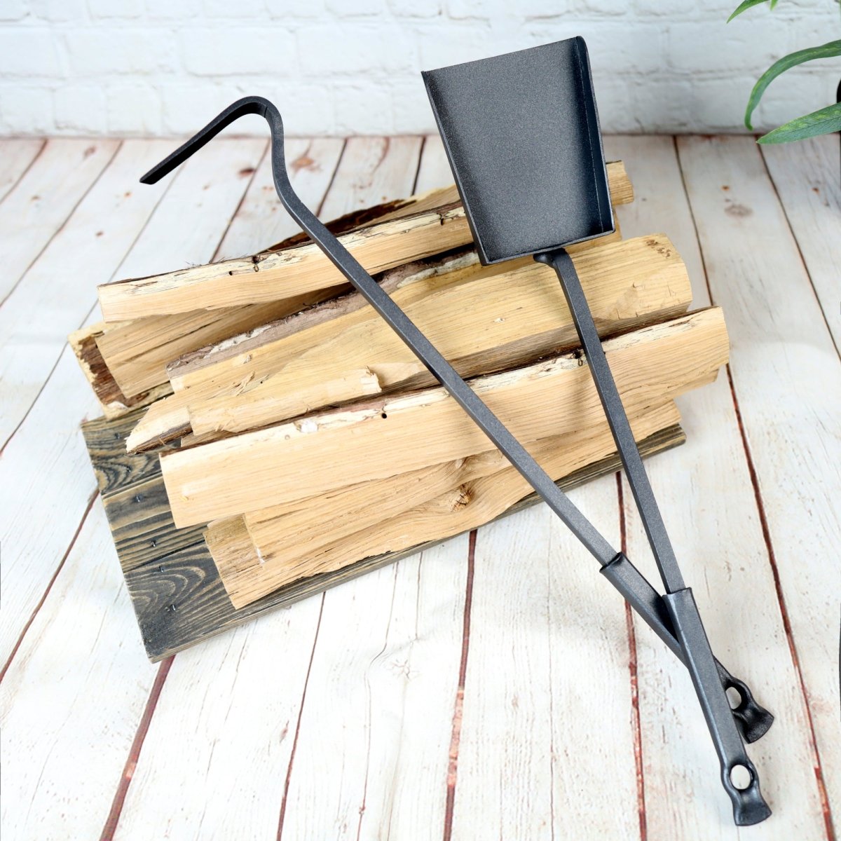 Modern Fireplace Tool Set from AncientSmithy