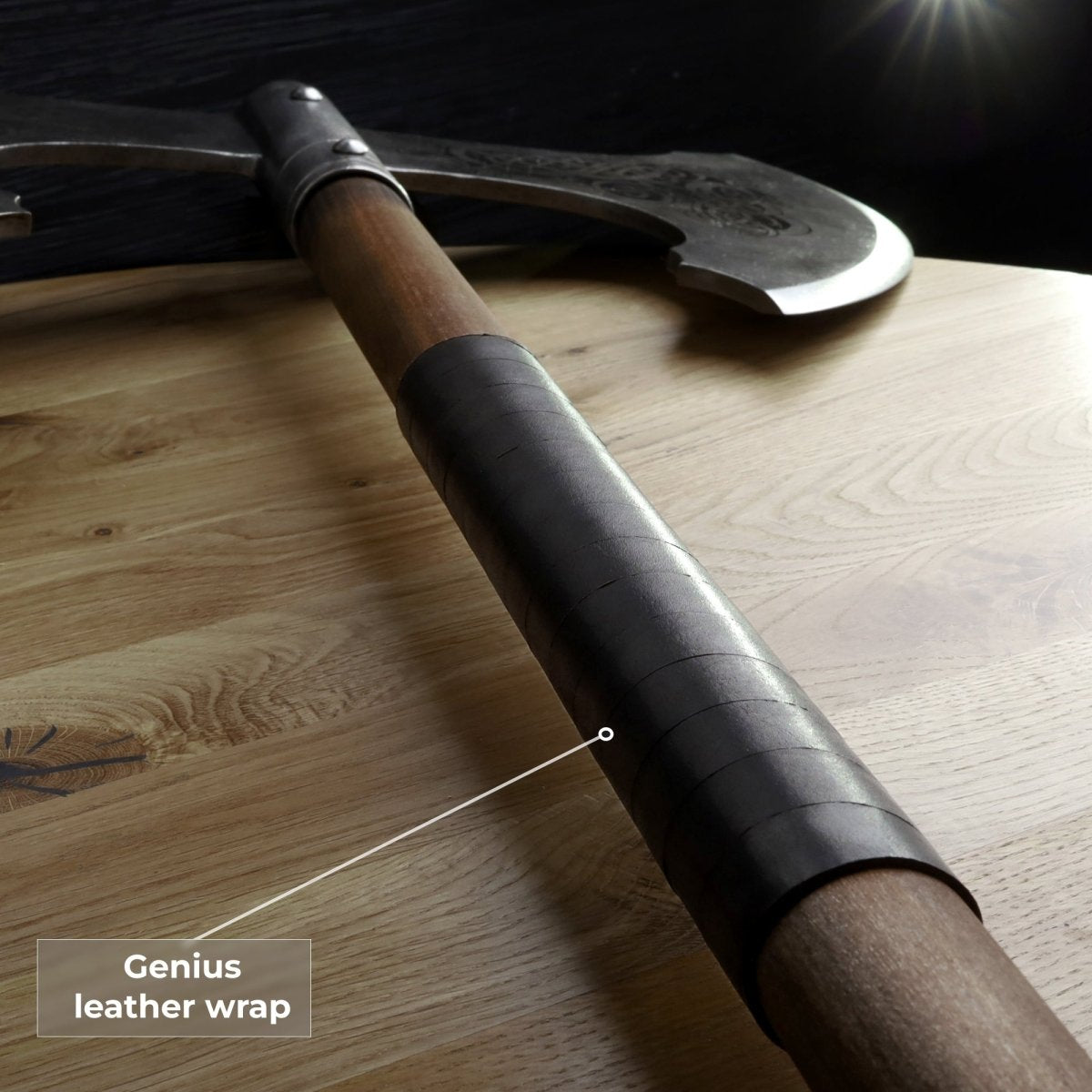 Norse Double - Edged Axe "Jotungard" from AncientSmithy