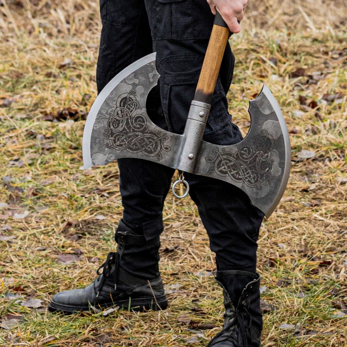 Norse Double - Edged Axe "Jotungard" from AncientSmithy