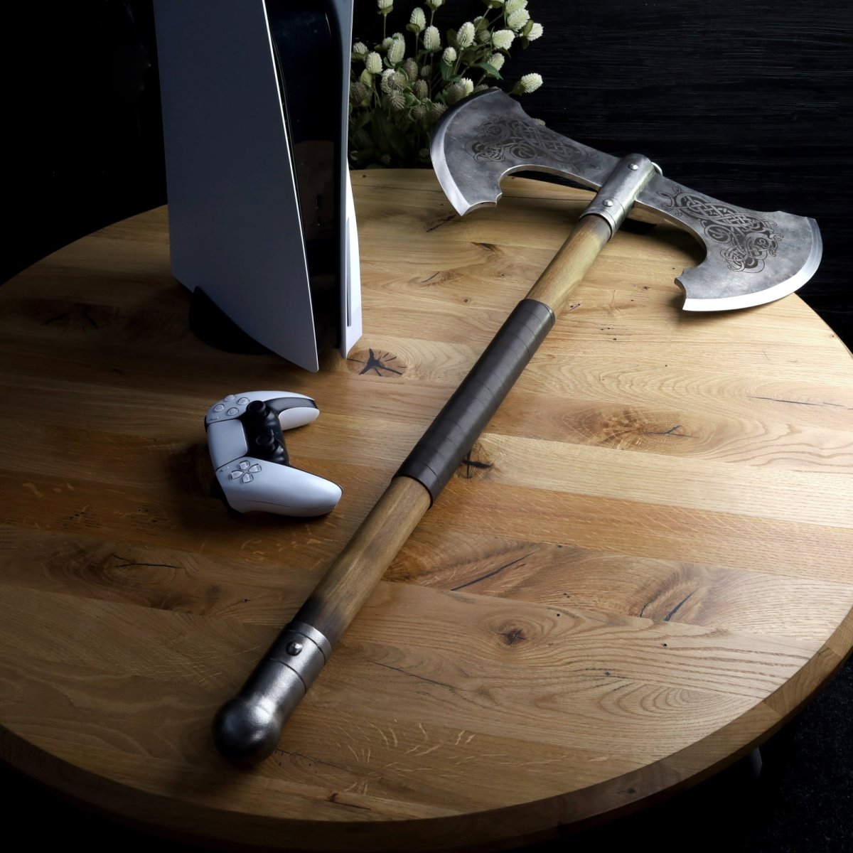 Norse Double - Edged Axe "Jotungard" from AncientSmithy