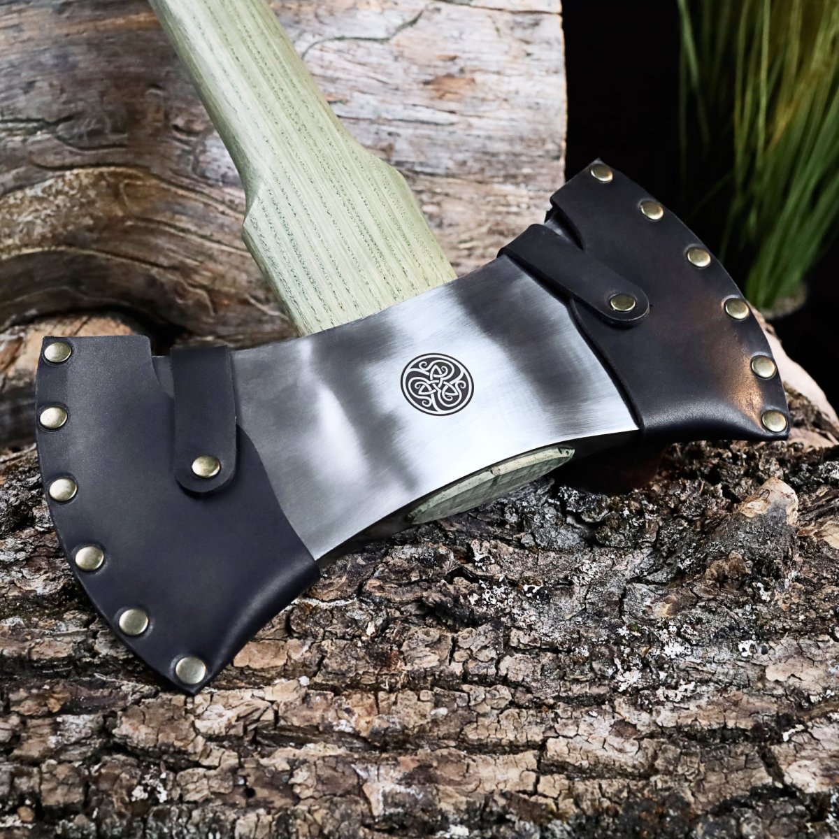 Premium Leather Sheath Set from AncientSmithy