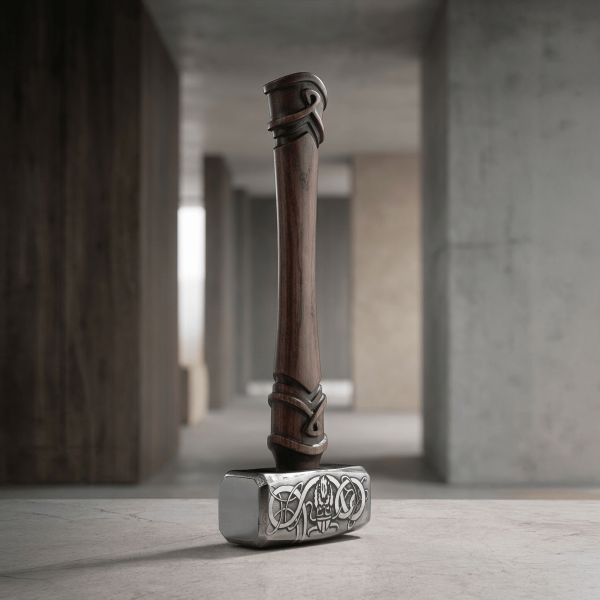 Premium Viking Hammer "Stormar" from AncientSmithy
