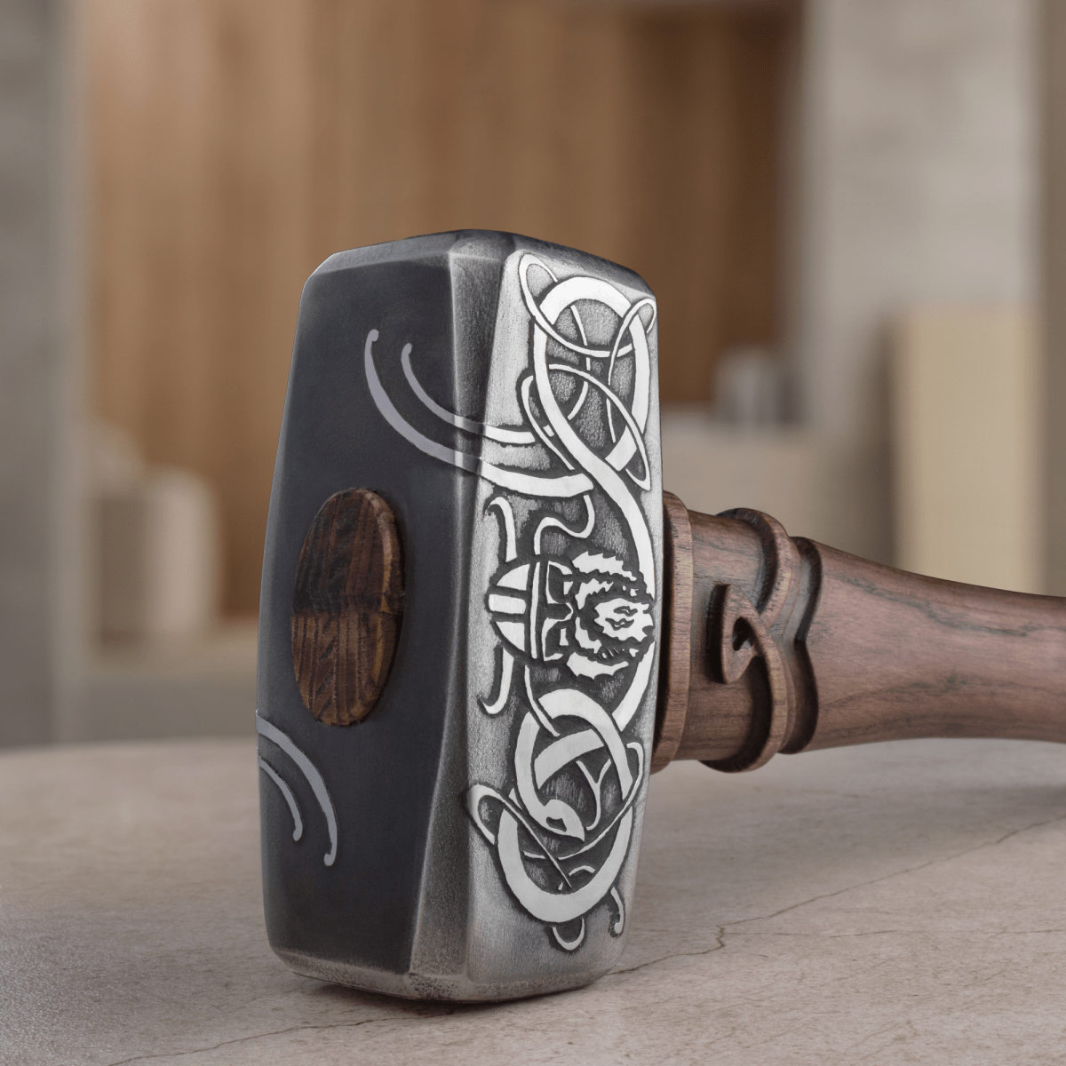 Premium Viking Hammer "Stormar" from AncientSmithy