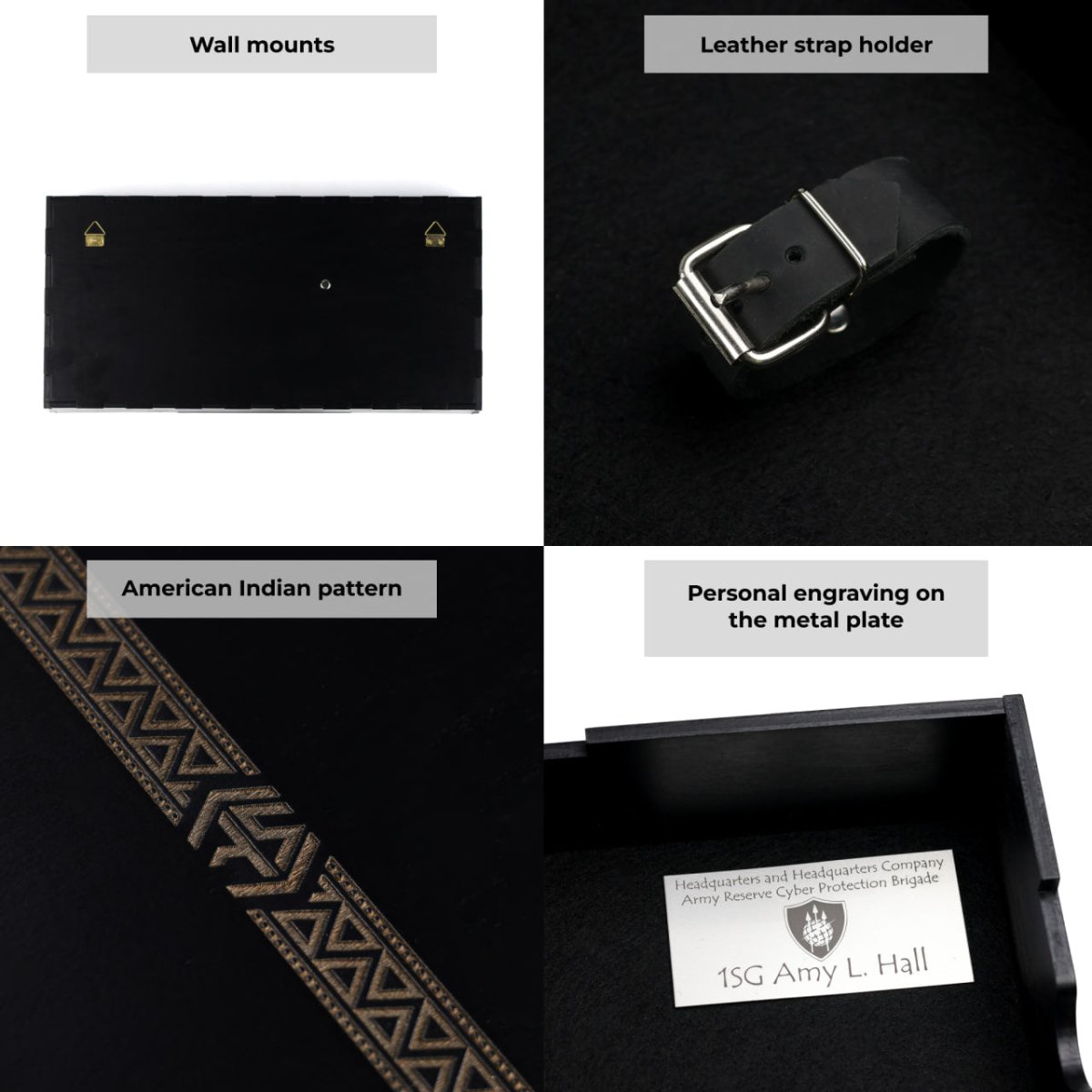 Premium Wooden Box – The Perfect Storage for Your Tomahawk from AncientSmithy