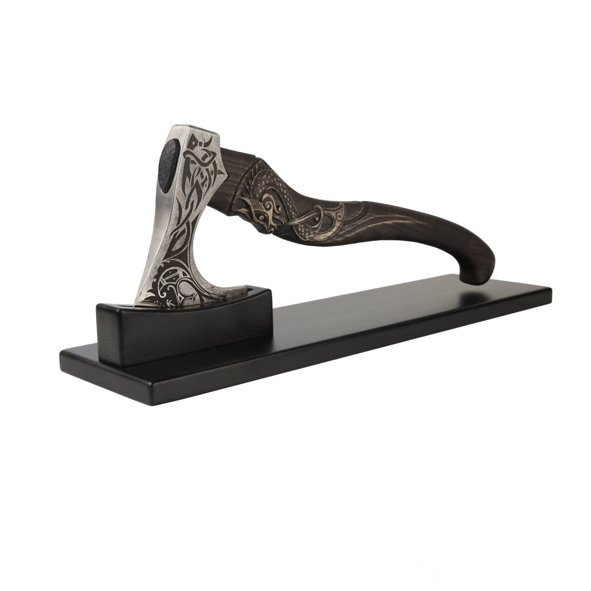 Premium Wooden Holder for Your Hatchet from AncientSmithy