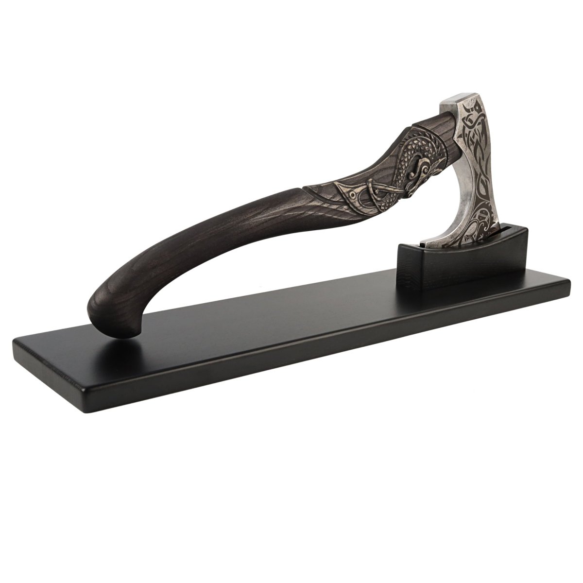 Premium Wooden Holder for Your Hatchet from AncientSmithy