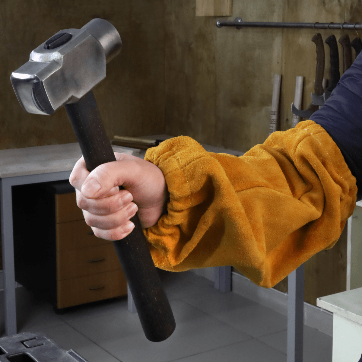 Rounding Hammer with Round and Square face from AncientSmithy