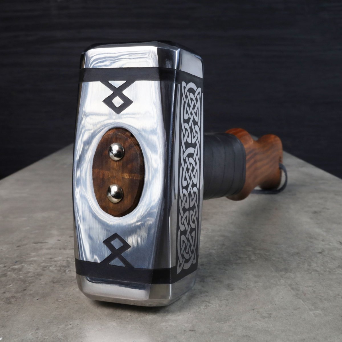 Slavic Svarog Nordic hammer from AncientSmithy