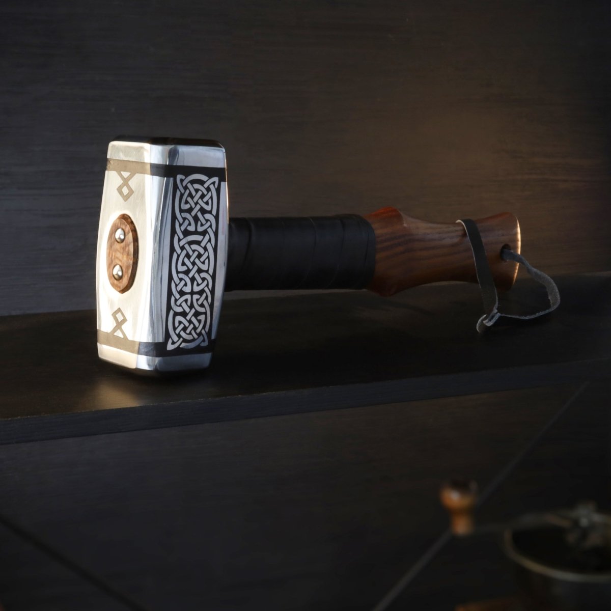Slavic Svarog Nordic hammer from AncientSmithy