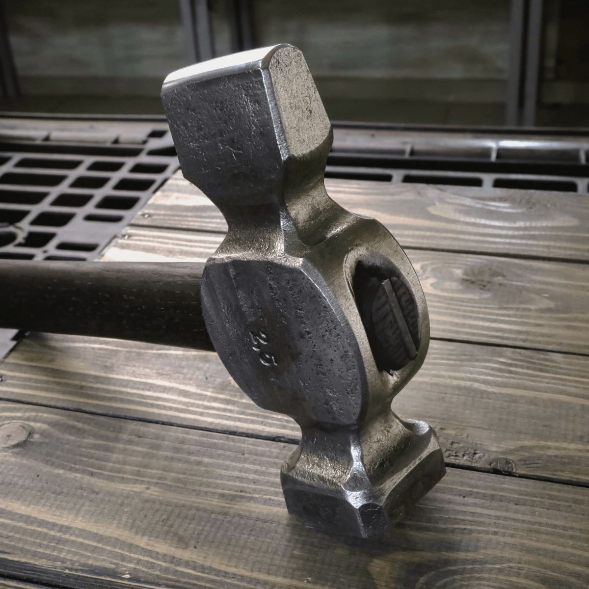 Straight Peen Hammer for blacksmithing from AncientSmithy
