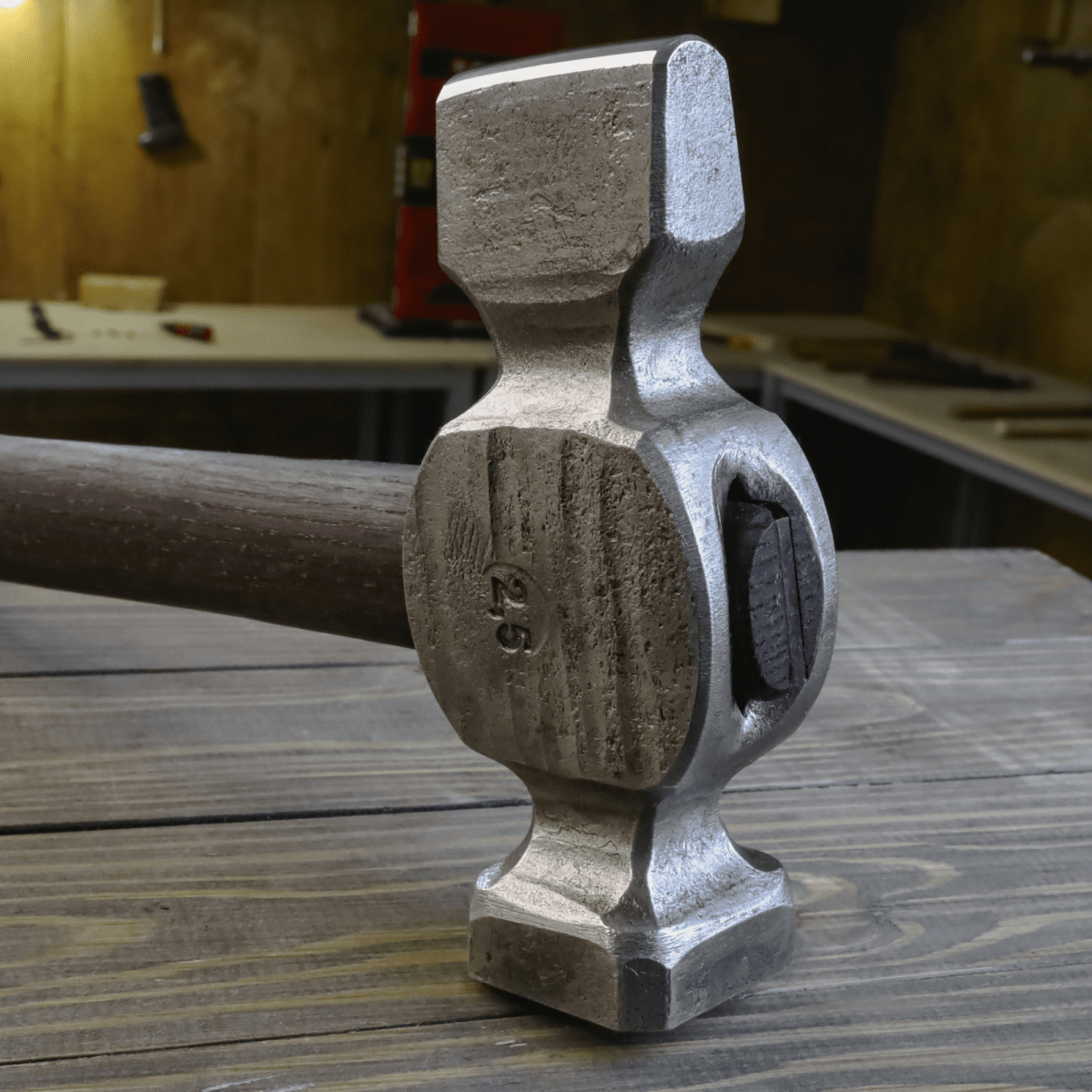 Straight Peen Hammer for blacksmithing from AncientSmithy