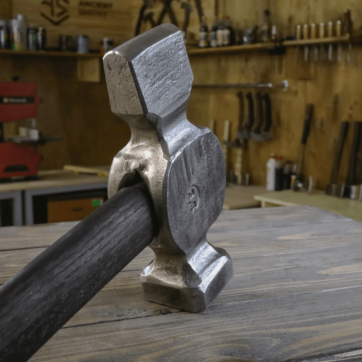 Straight Peen Hammer for blacksmithing from AncientSmithy