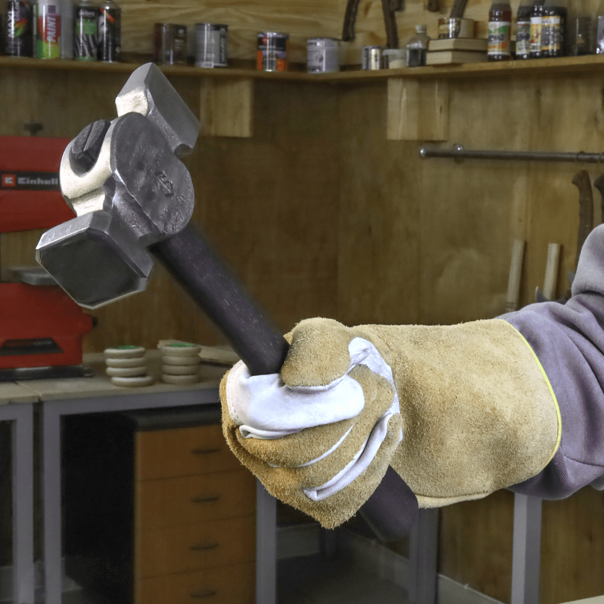 Straight Peen Hammer for blacksmithing from AncientSmithy