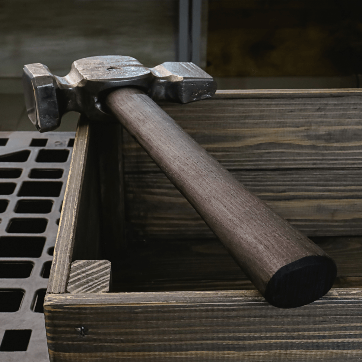 Straight Peen Hammer for blacksmithing from AncientSmithy