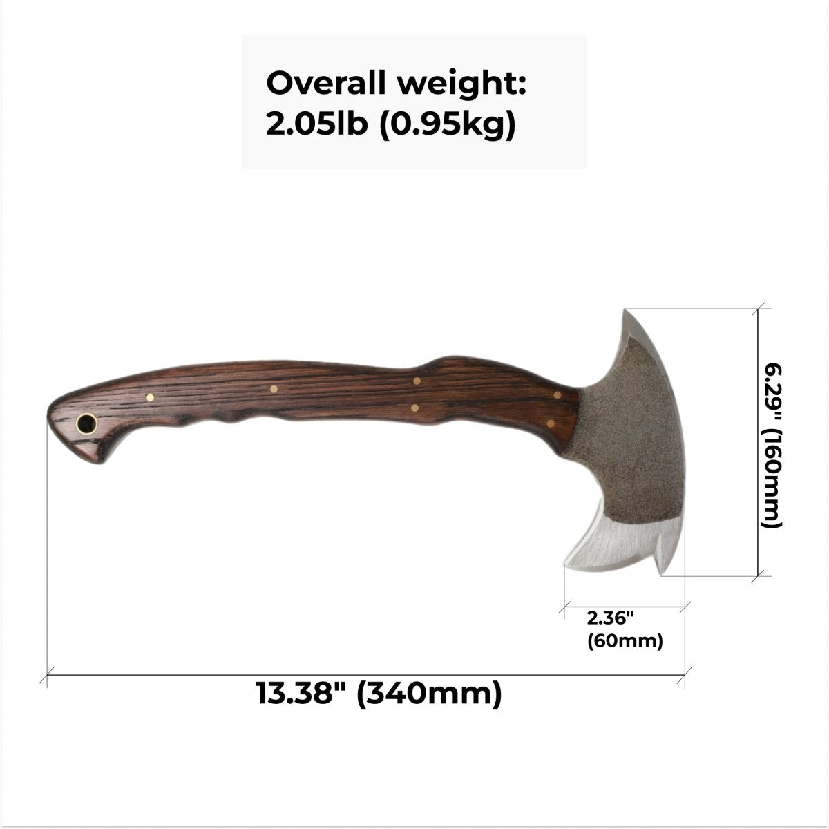 Tactical Tomahawk Axe "Garmr" from AncientSmithy