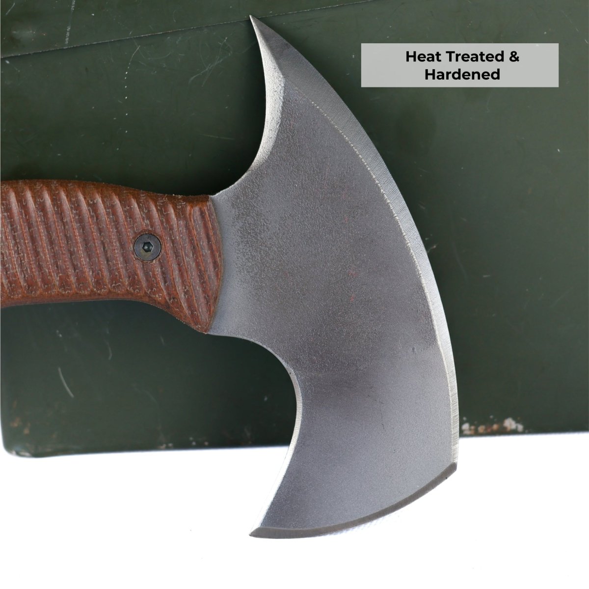 Tactical tomahawk "Wendigo" with polymer composite handle from AncientSmithy