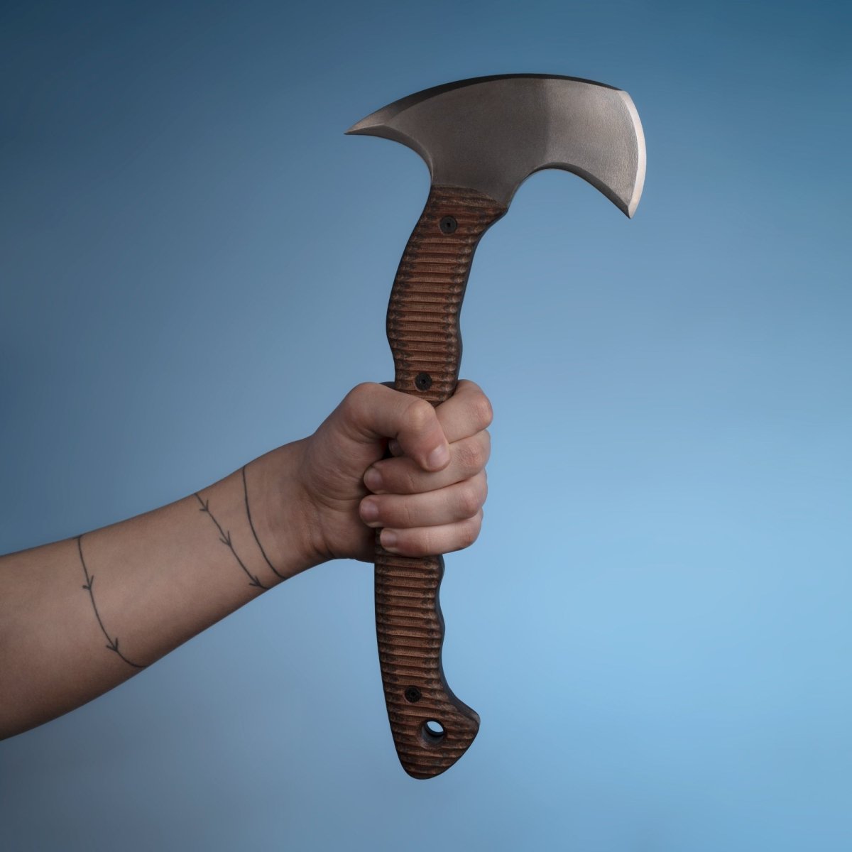 Tactical tomahawk "Wendigo" with polymer composite handle from AncientSmithy