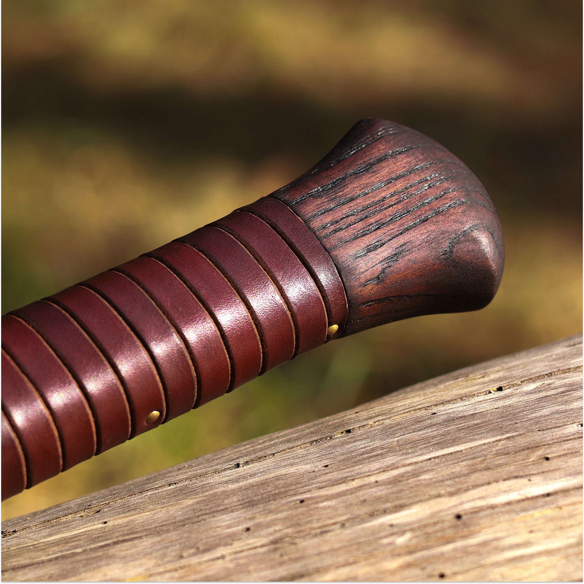Hand-forged Gurons spike tomahawk