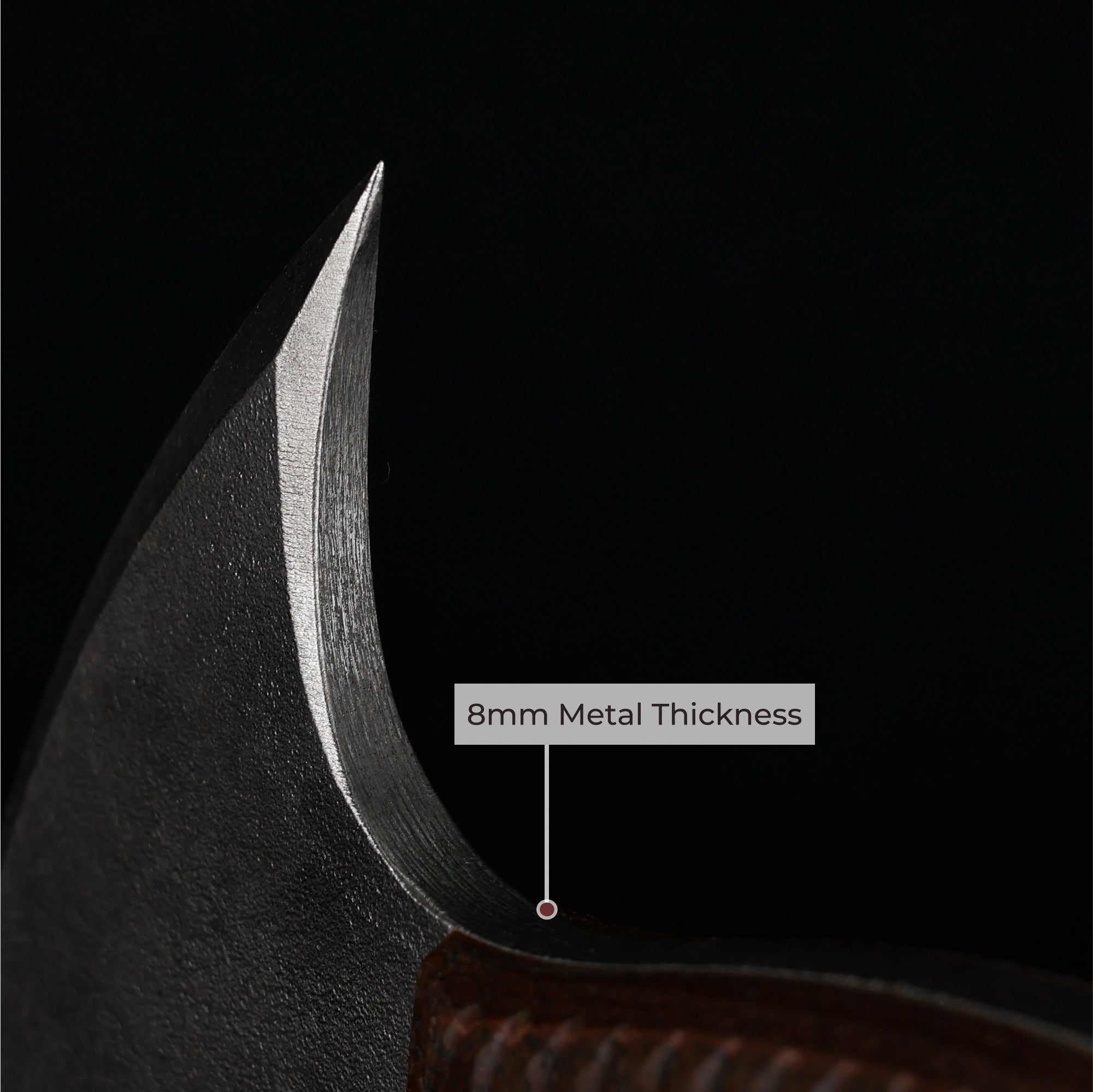 Tactical tomahawk "Wendigo" with polymer composite handle