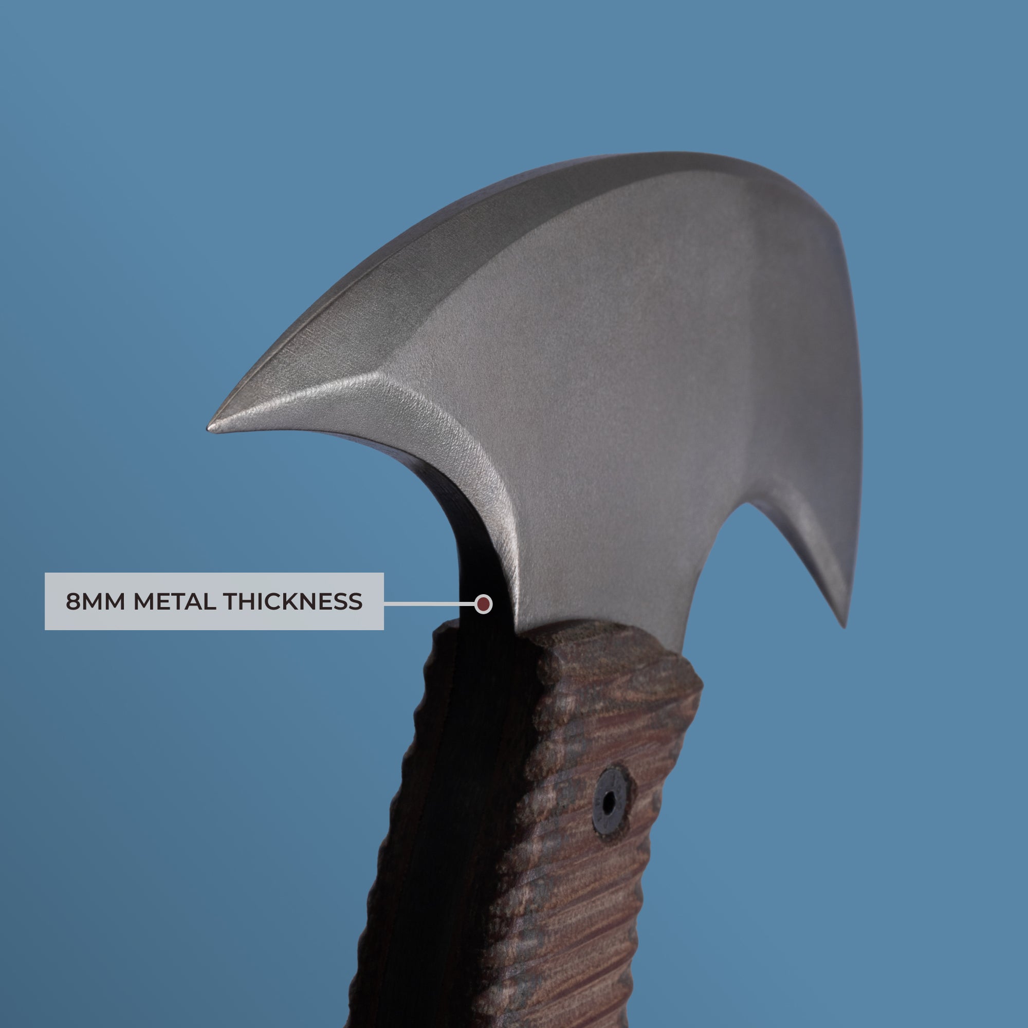 Tactical tomahawk "Wendigo" with polymer composite handle