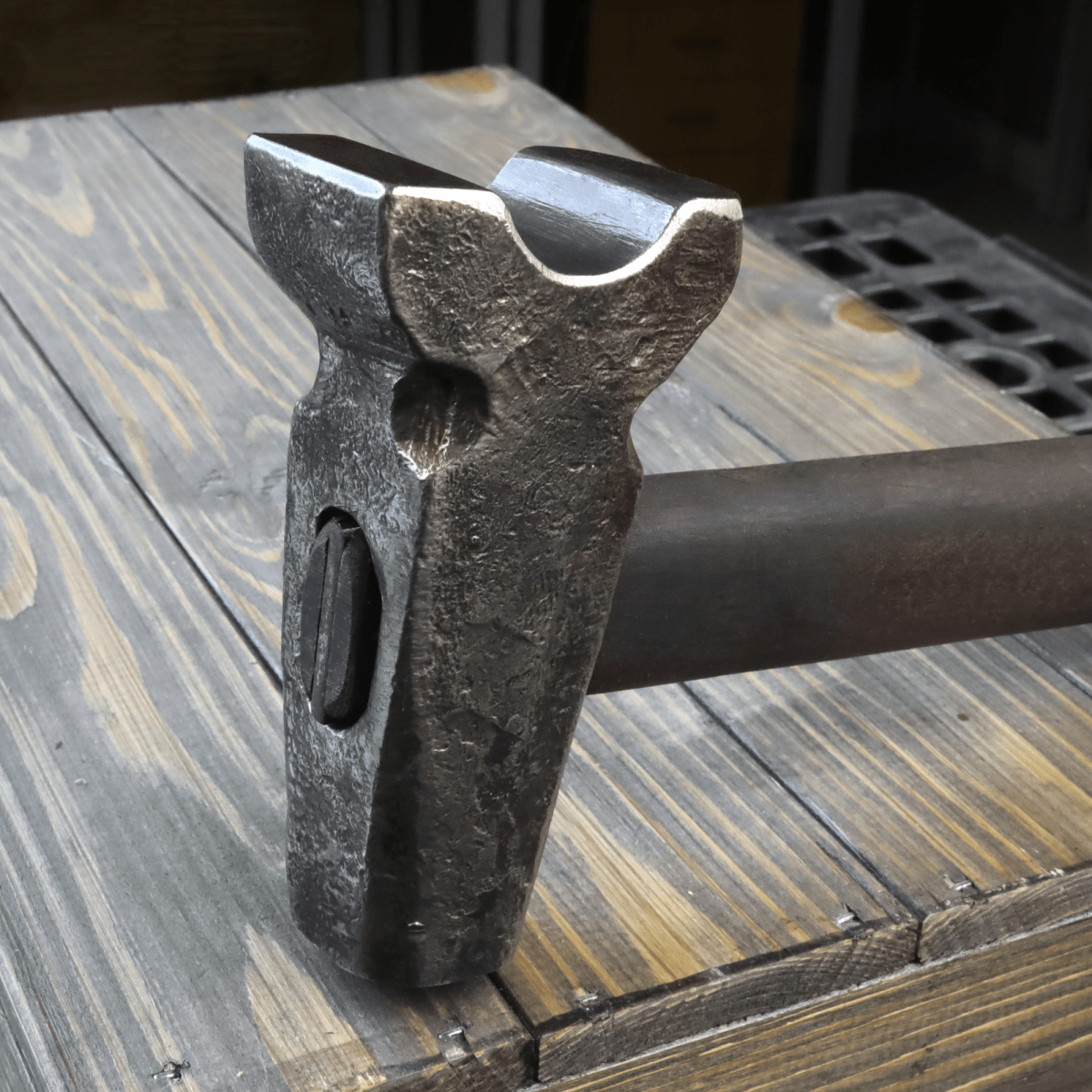 Top swage hammer with different work zones from AncientSmithy